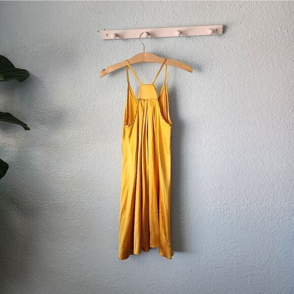 Alisha Levine 100% silk lagenlook luxecore sleeveless midi dress - Picture 3 of 8